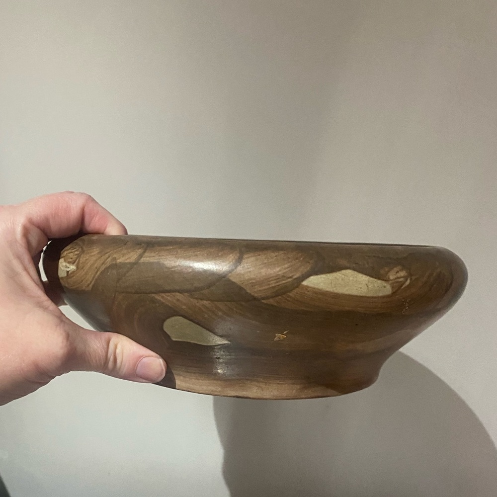 Zane Ware Pottery Bowl Planter Brown Zanesville Peters & Reed USA 1920-1941 Art